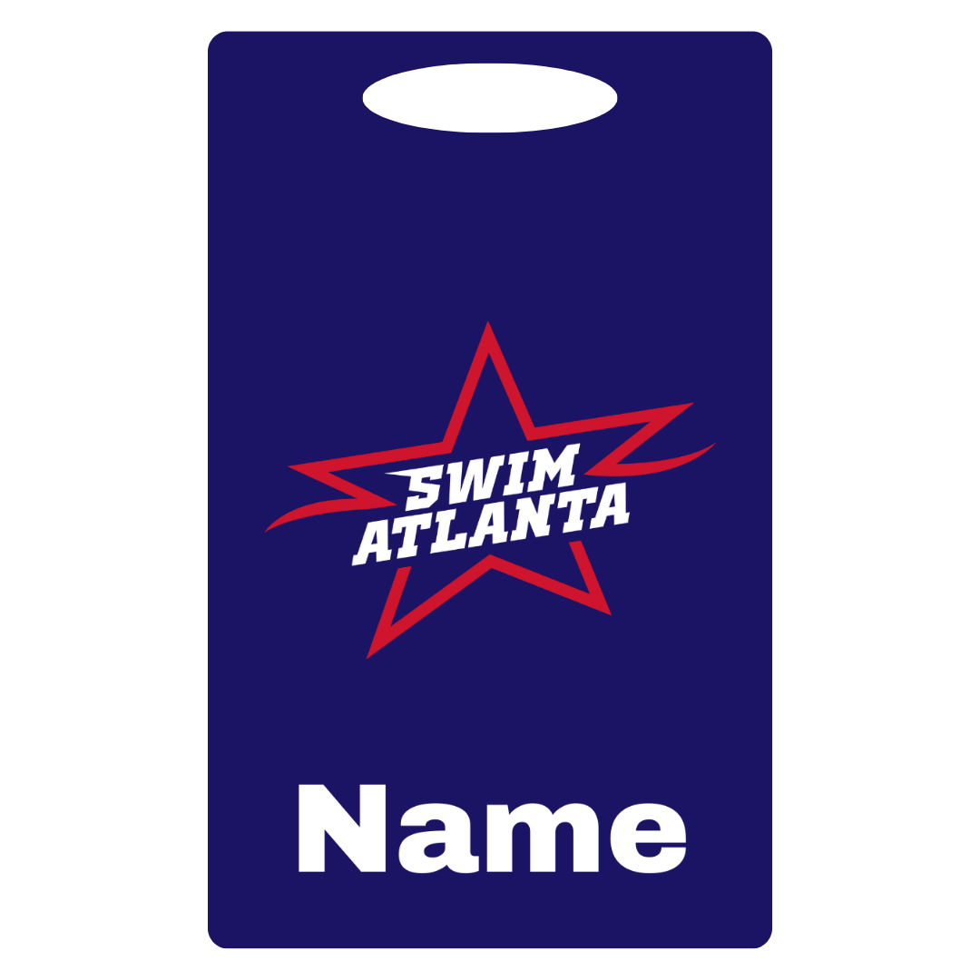 Aluminum Bag Tag (Customized) - Swim Atlanta