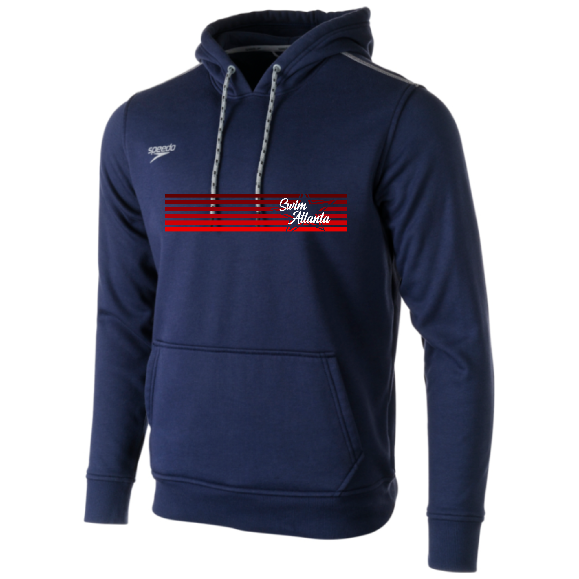 Speedo Unisex Hooded Sweatshirt Banner Logo (Customized) - Swim Atlanta