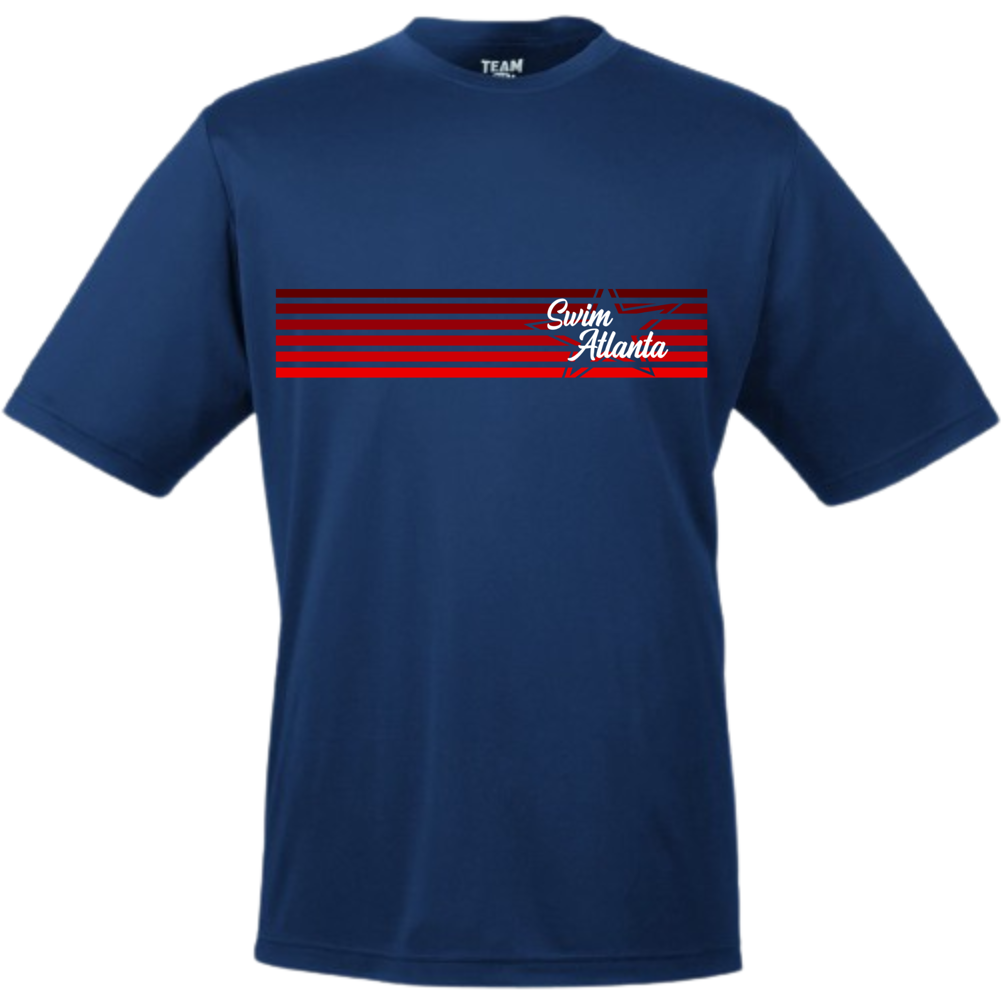 Performance T-Shirt Banner Logo (Customized) - Swim Atlanta
