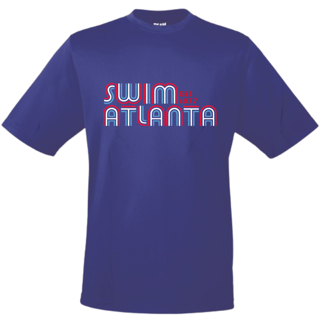 Performance T-Shirt Retro Gamer (Customized) - Swim Atlanta