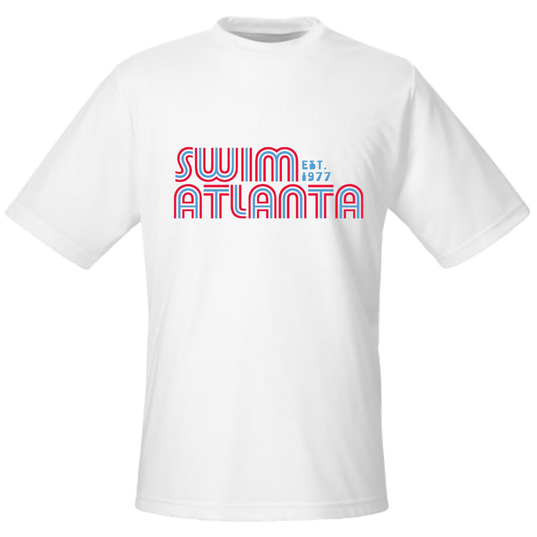 Performance T-Shirt Retro Gamer (Customized) - Swim Atlanta