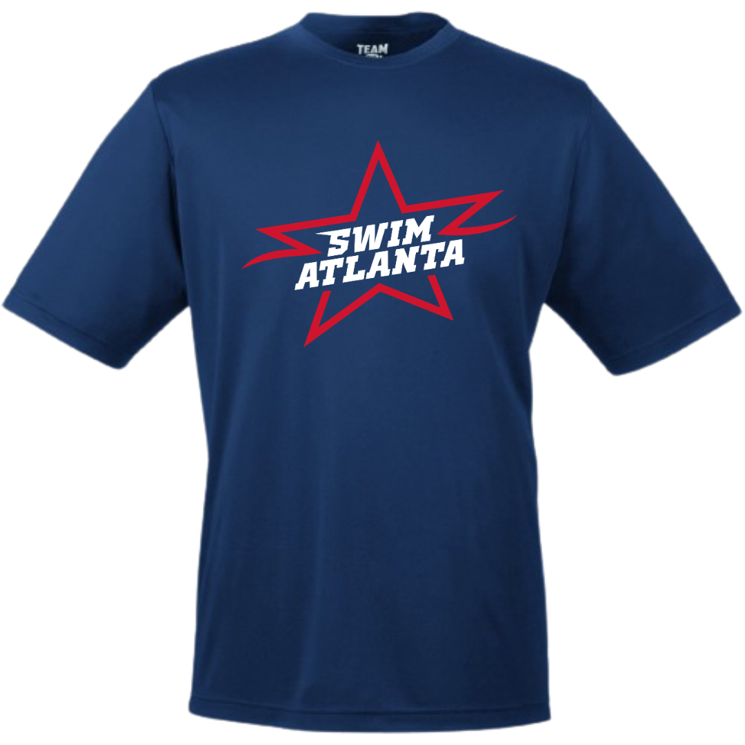 Performance T-Shirt Star Logo (Customized) - Swim Atlanta