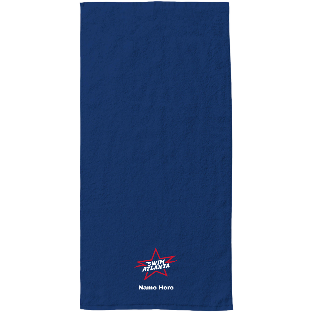 34" x 70" Velour Towel (Customized) - Swim Atlanta