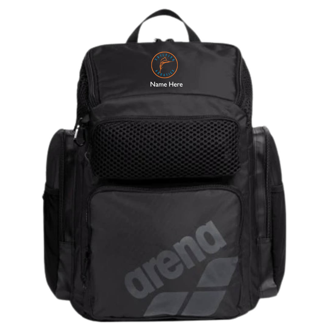 Arena One Go Backpack 45L (Embroidered) - Sailfish