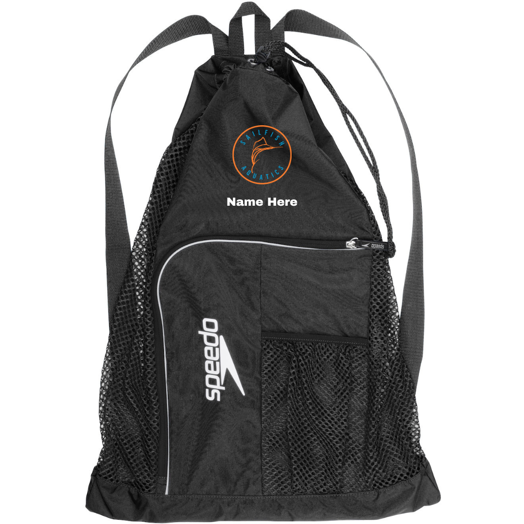 Speedo Deluxe Ventilator Backpack (Customized) - Sailfish