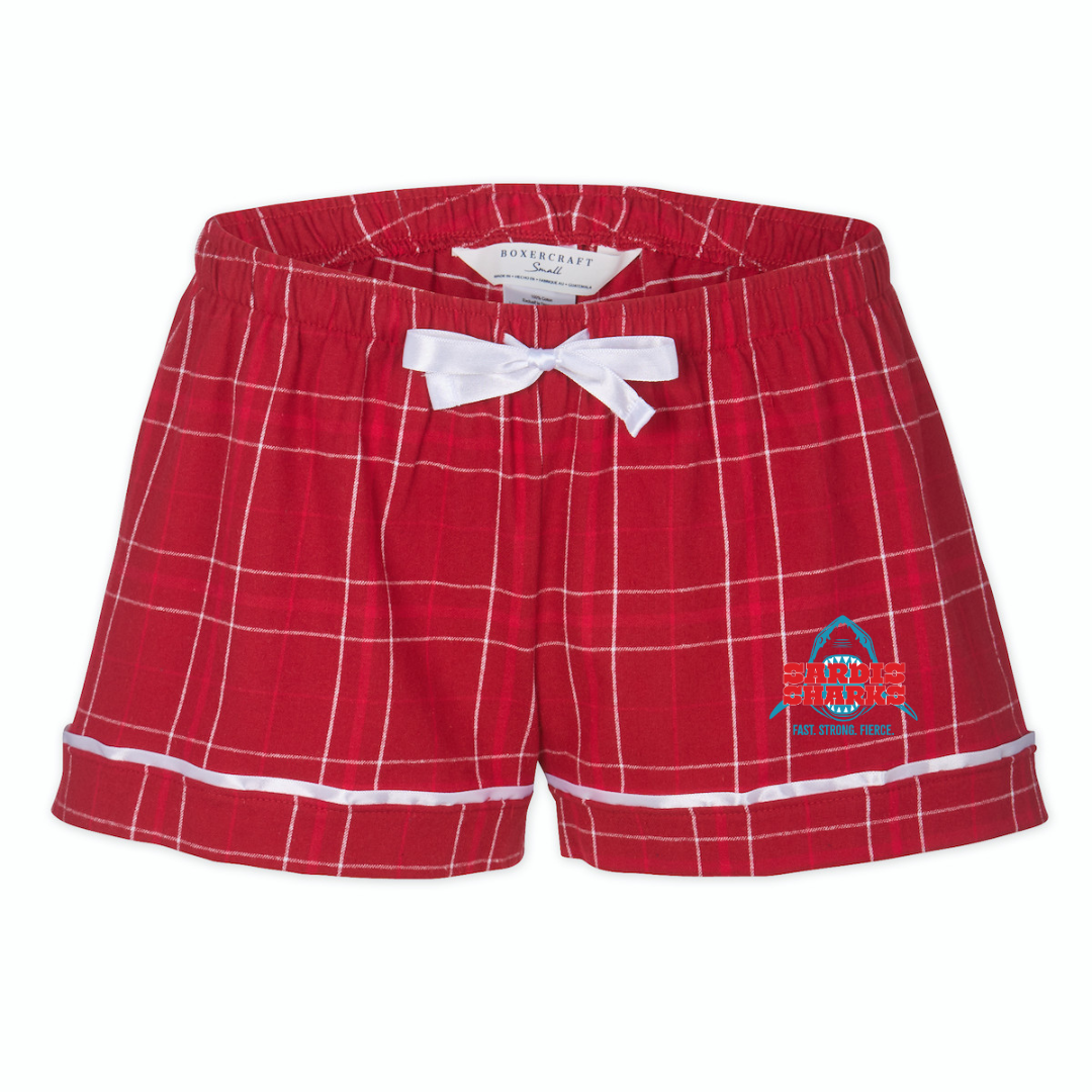 Boxercraft Women's Flannel Short (Customized) - Sardis