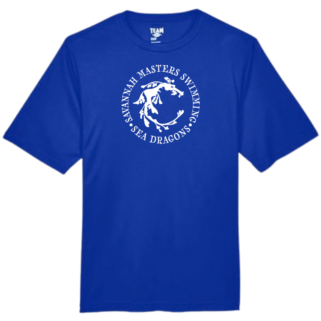 Royal Performance T-Shirt with White Logo (Customized) - Savannah Masters