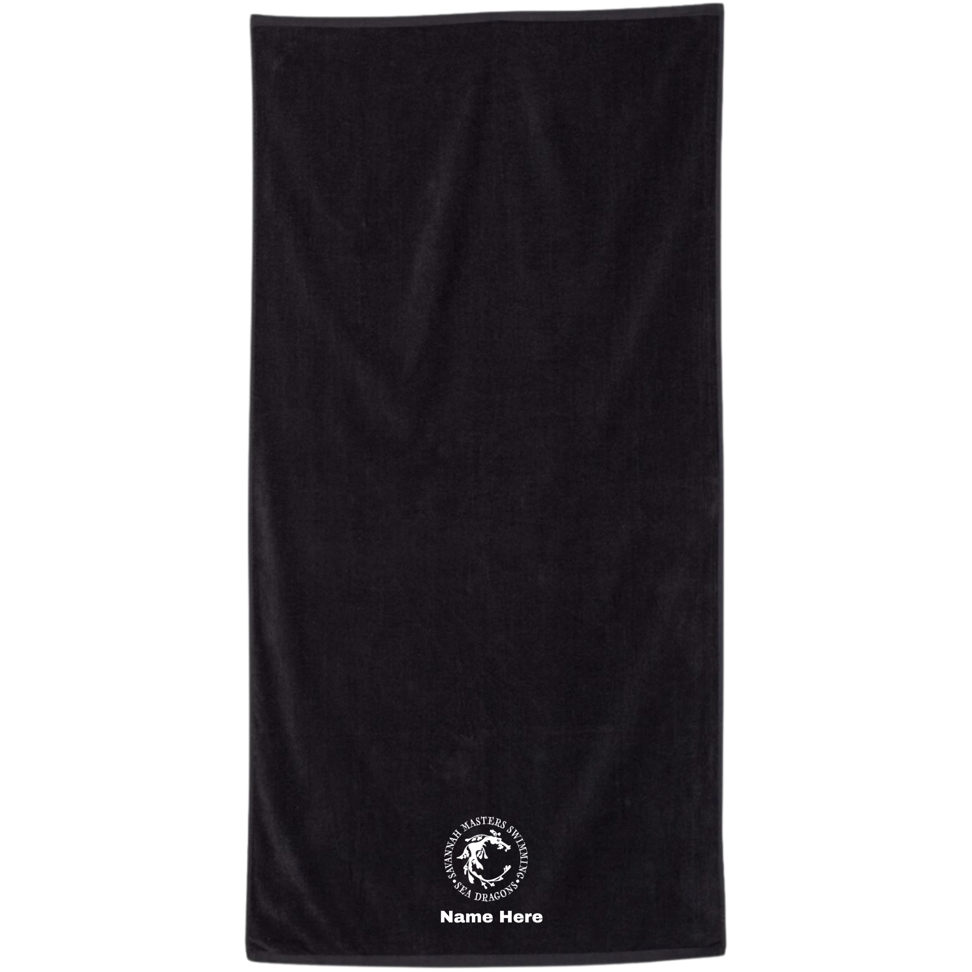 34" x 70" Velour Towel - Master (Customized) - Savannah Masters