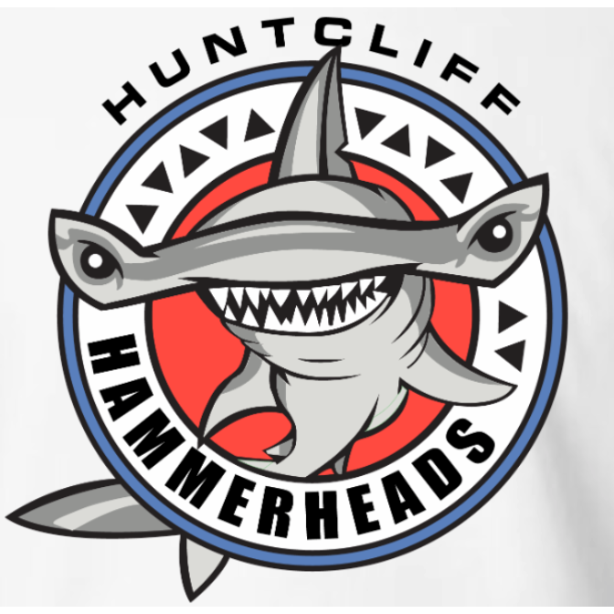 Team Logo Applied - Huntcliff Hammerheads