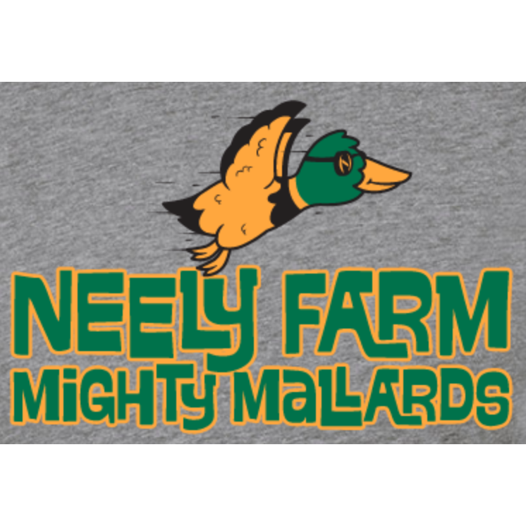 Team Logo Applied - Neely Farm Mighty Mallards