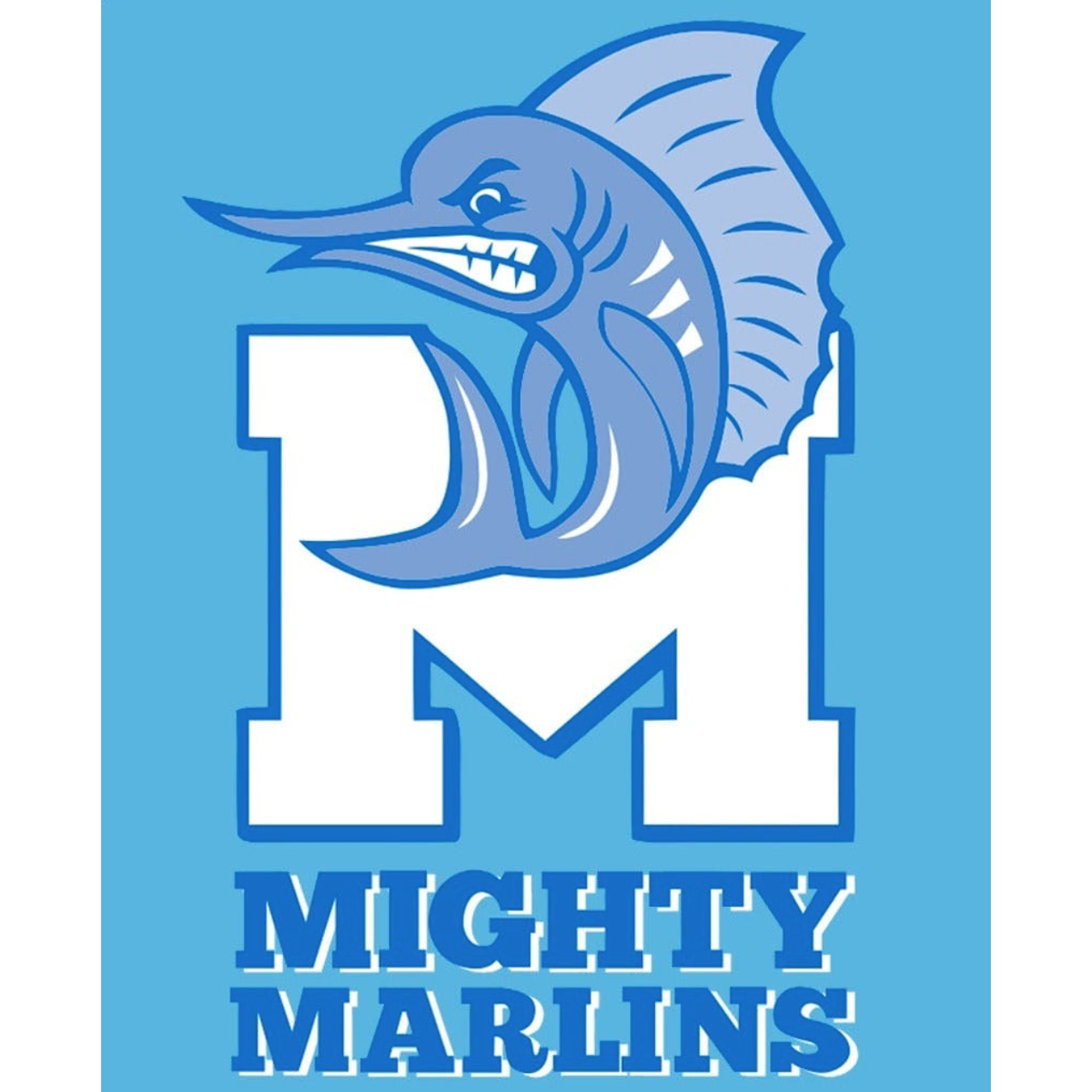 Team Logo Applied - Flowers Crossing Mighty Marlins