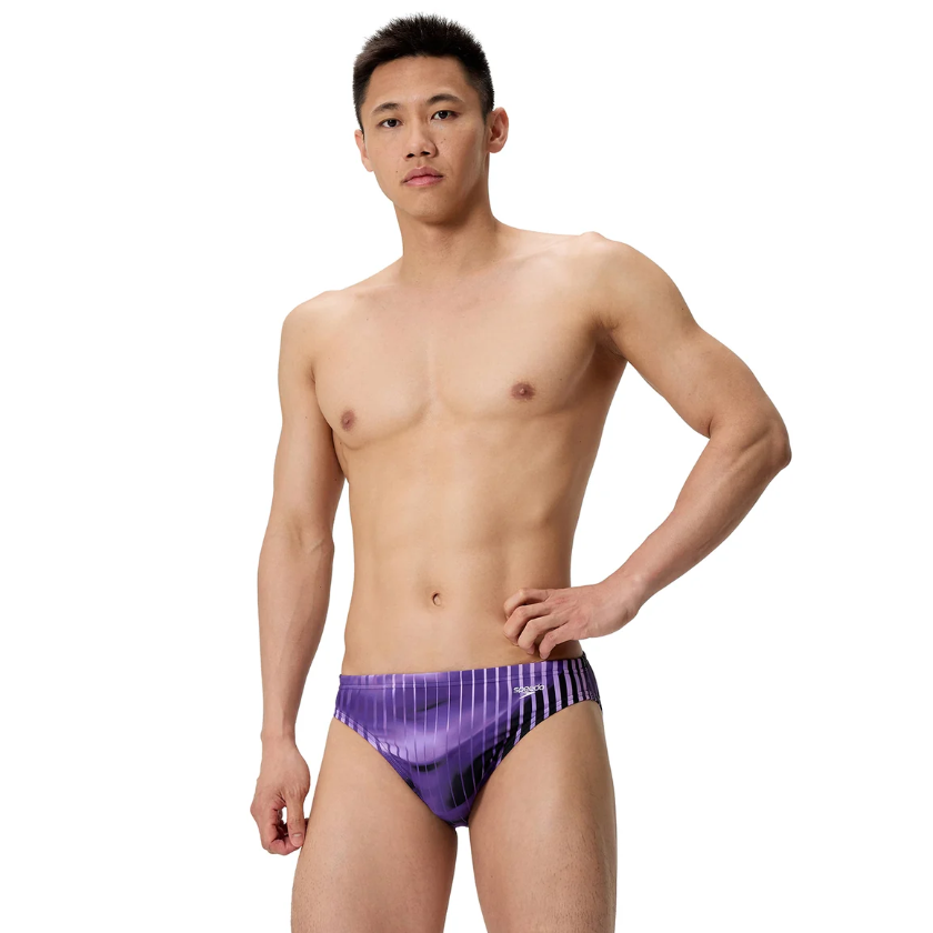 Speedo Endurasoft Linear Lava Brief - Sugarloaf Y