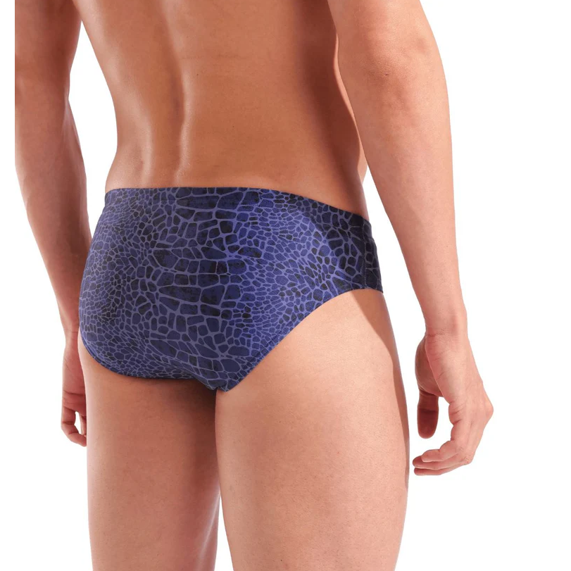 Arena Snakeskin Brief (Heat Press) - Clover High School