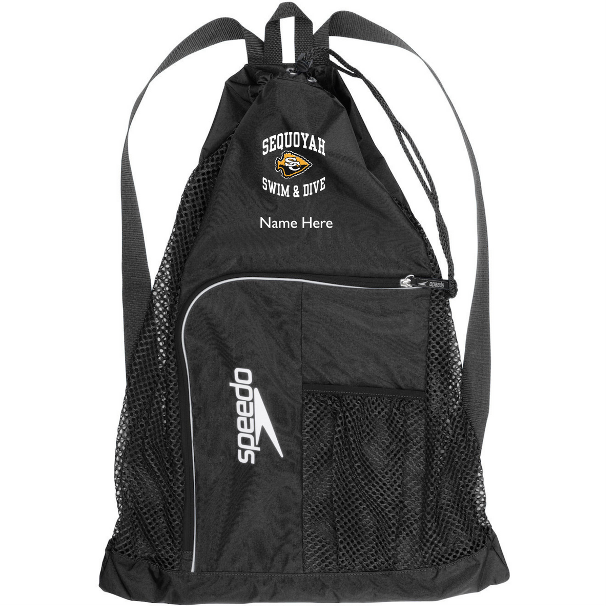 Speedo Deluxe Ventilator Backpack (Heat Press) - Sequoyah High School