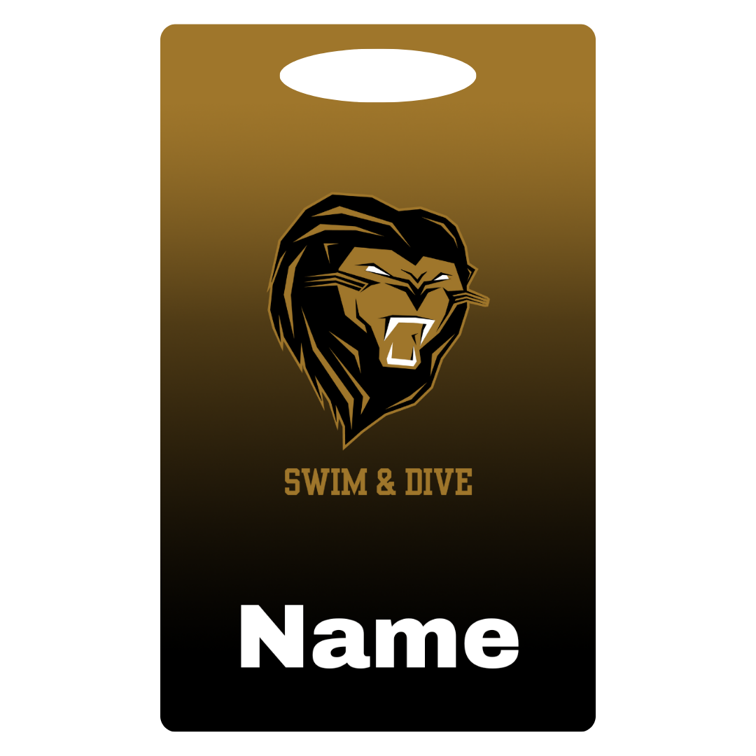 Aluminum Bag Tag (Customized) - Shelby High School