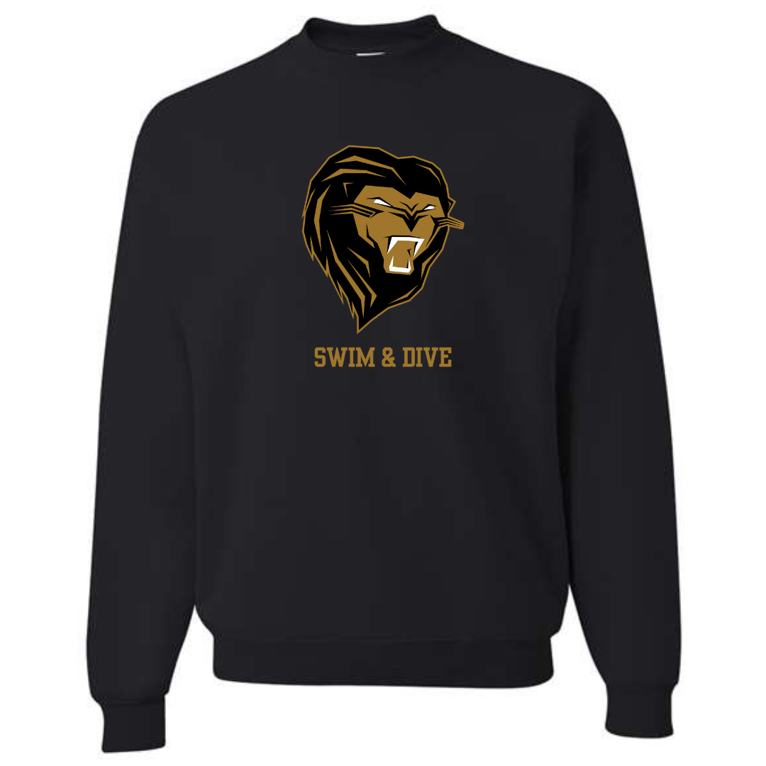 Fleece Crew Neck Sweatshirt (Customized) - Shelby High School