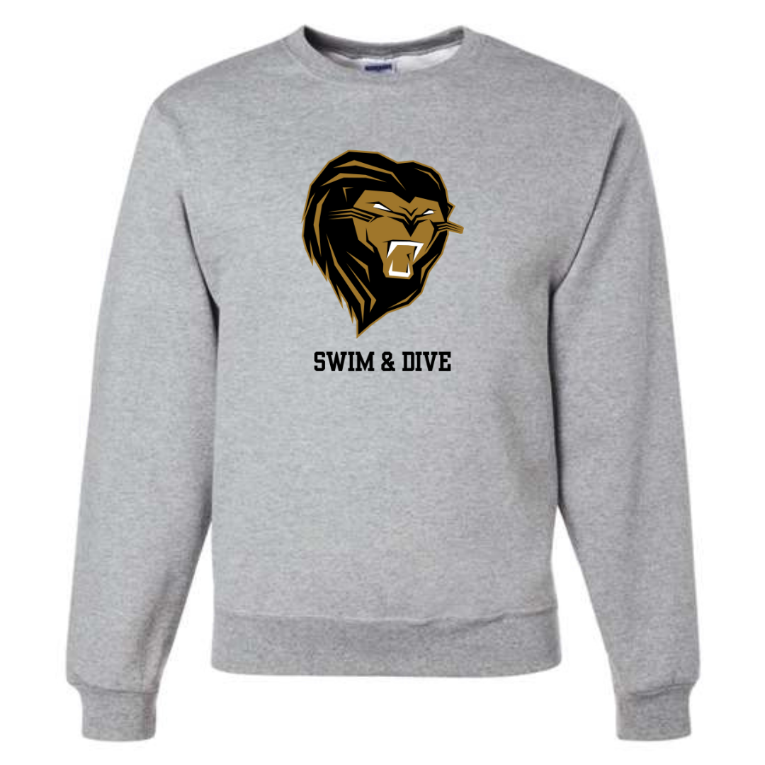 Fleece Crew Neck Sweatshirt (Customized) - Shelby High School