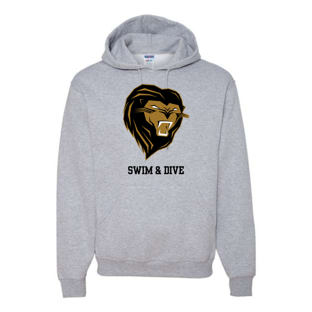 Medium Weight Unisex Hooded Sweatshirt (Customized) - Shelby High School