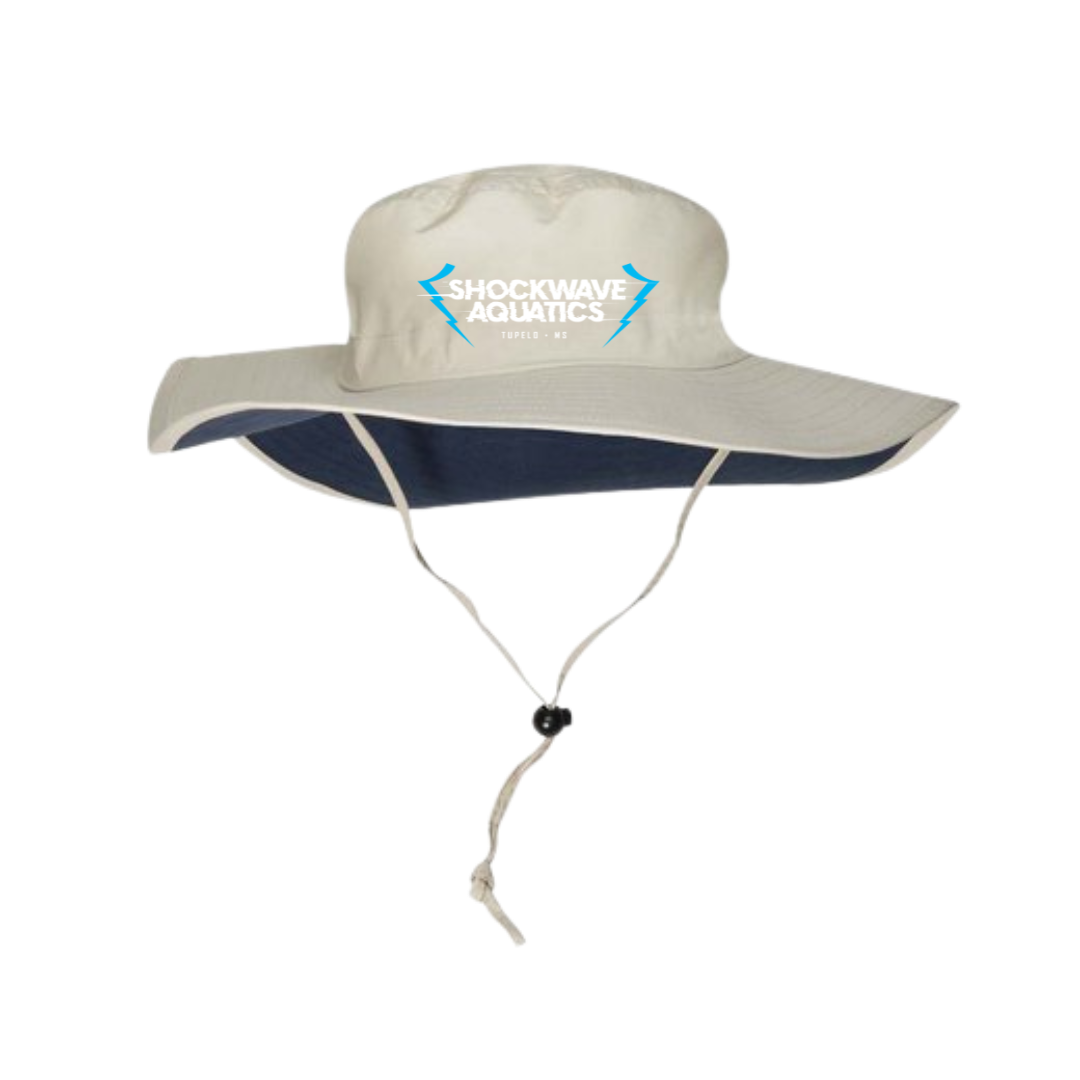 Bucket Hat Design Text Logo (Customized) - Shockwave