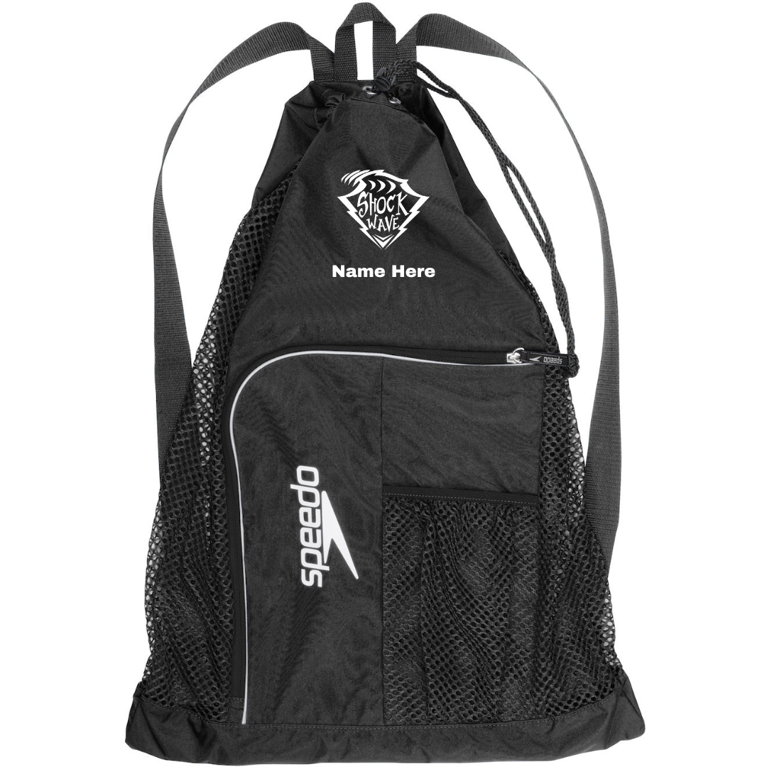 Speedo Deluxe Ventilator Backpack (Customized) - Shockwave