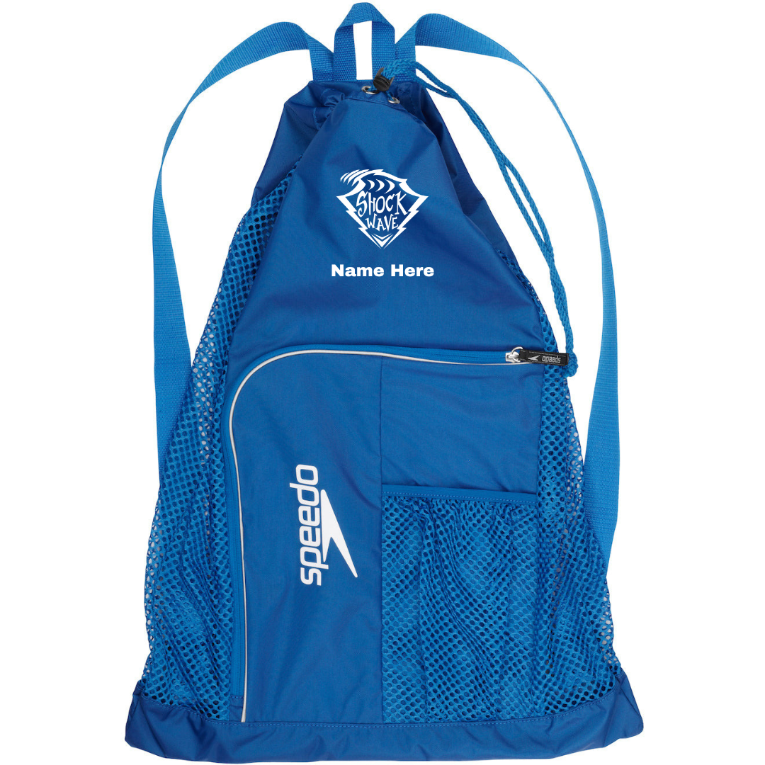 Speedo Deluxe Ventilator Backpack (Customized) - Shockwave