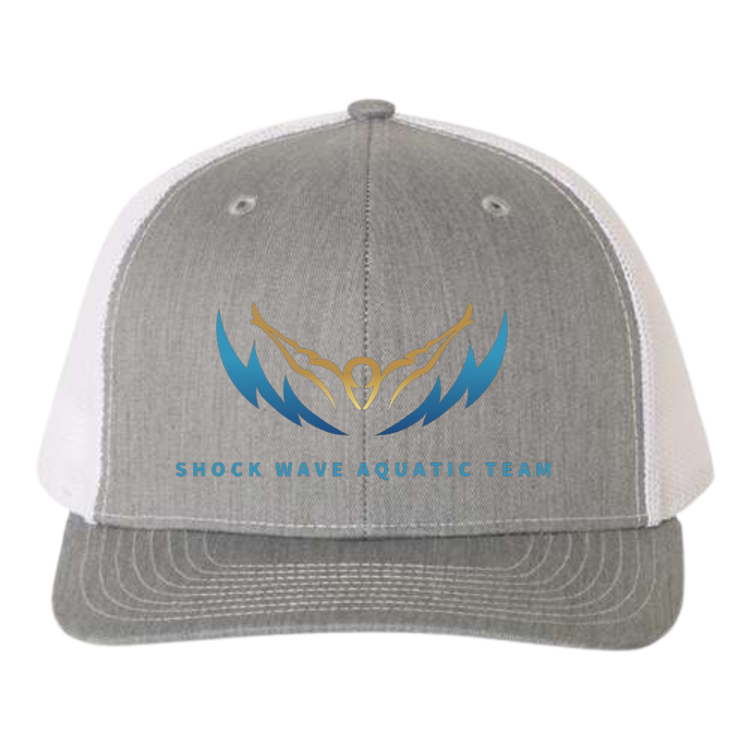 Richardson 112 Snapback Hat Swimmer Logo (Customized) - Shockwave