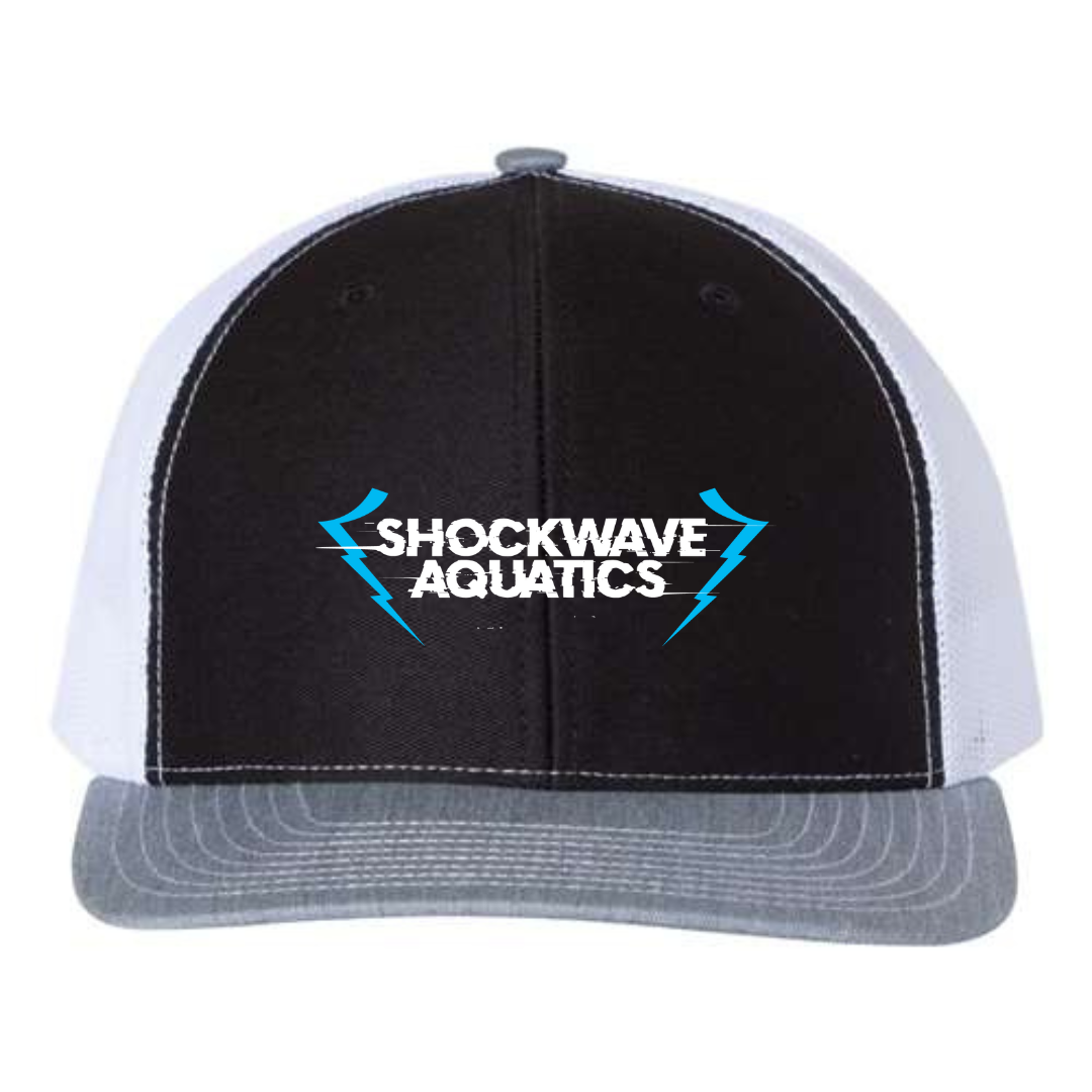 Richardson 112 Snapback Hat Text Logo (Customized) - Shockwave