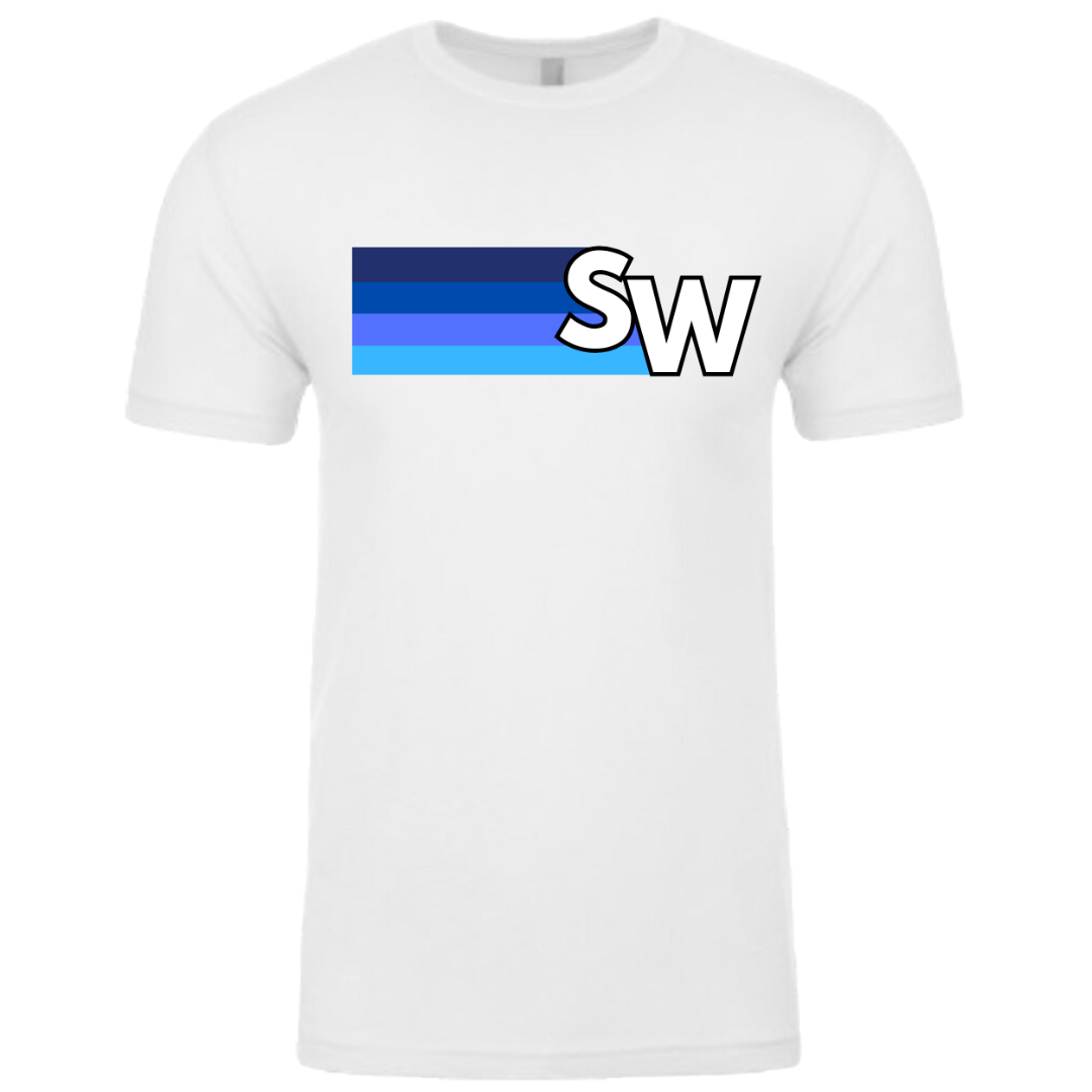 Team T-Shirt Stripe Logo (Customized) - Shockwave