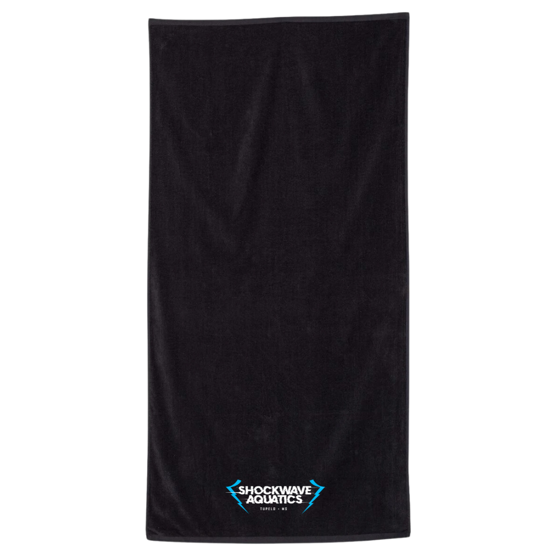 34" x 70" Velour Towel (Customized) - Shockwave