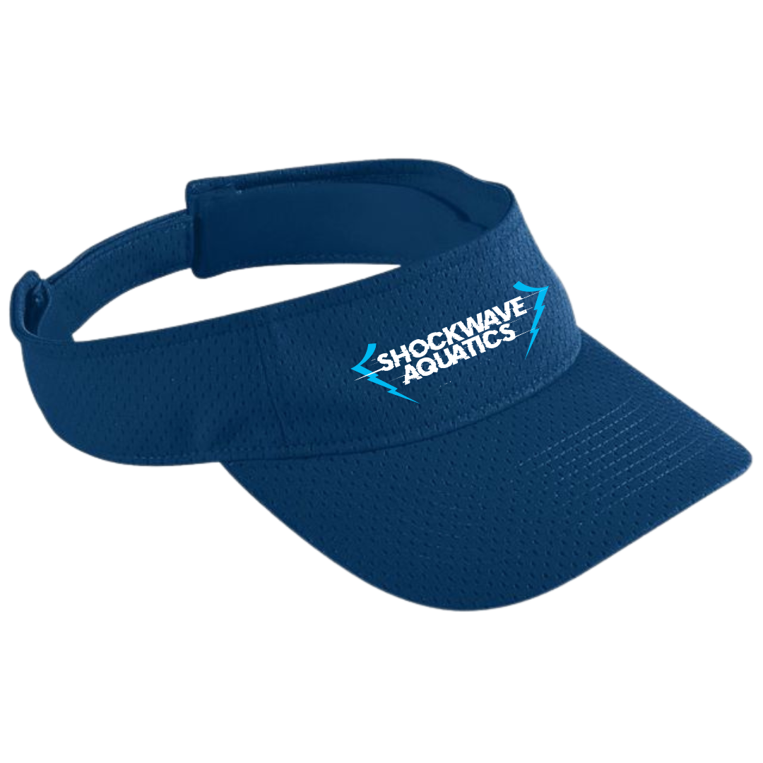 Athletic Mesh Visor Text Logo (Customized) - Shockwave