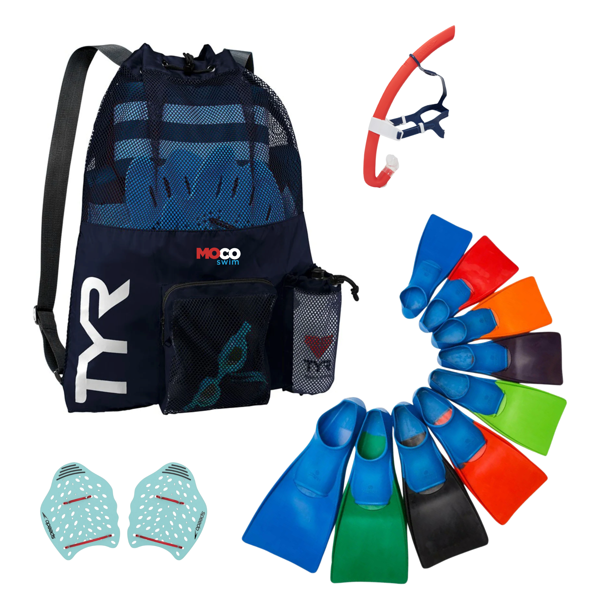 Equipment Bundle - Moco Swim - Silver Group