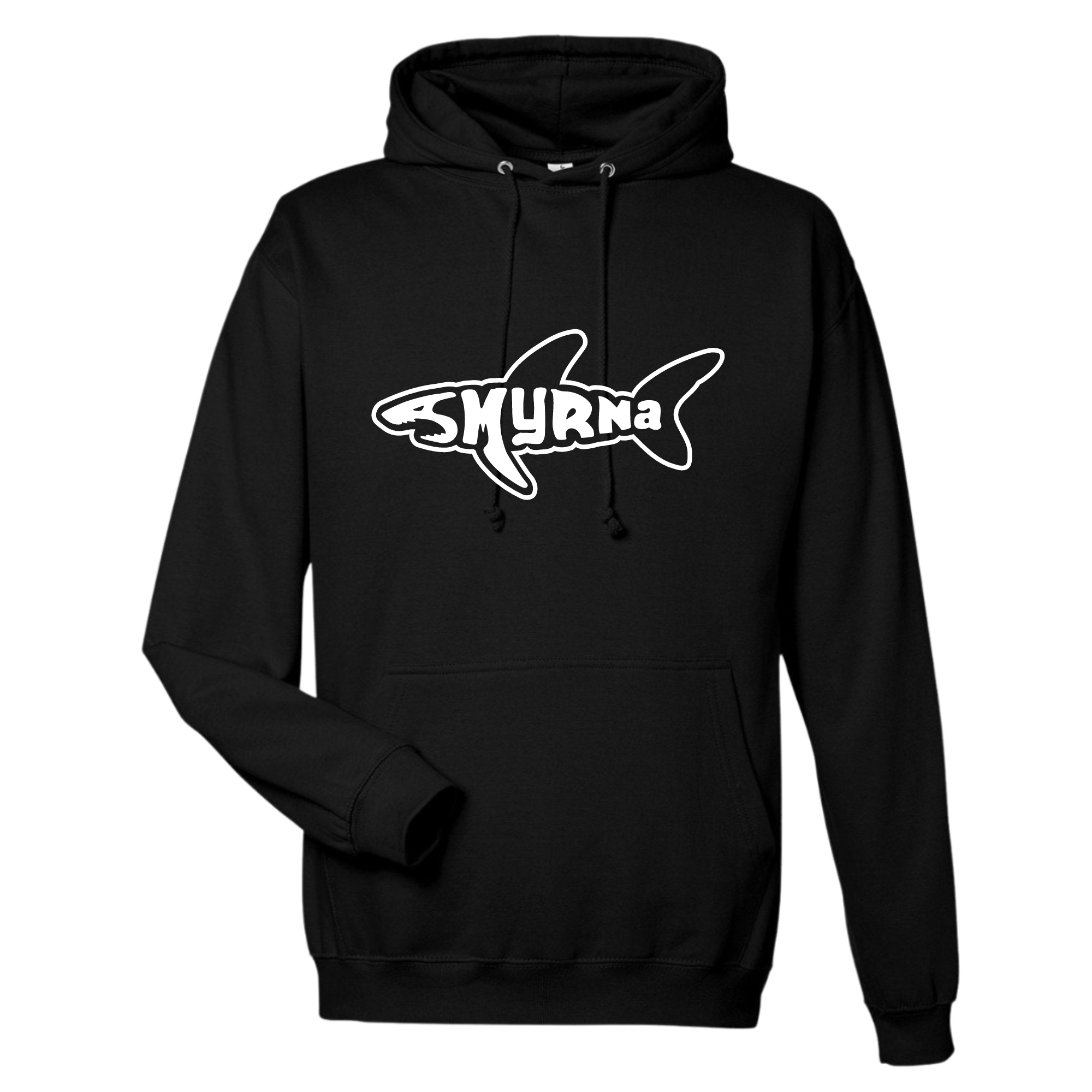 Medium Weight Unisex Hooded Sweatshirt (Customized) - Smyrna Sharks