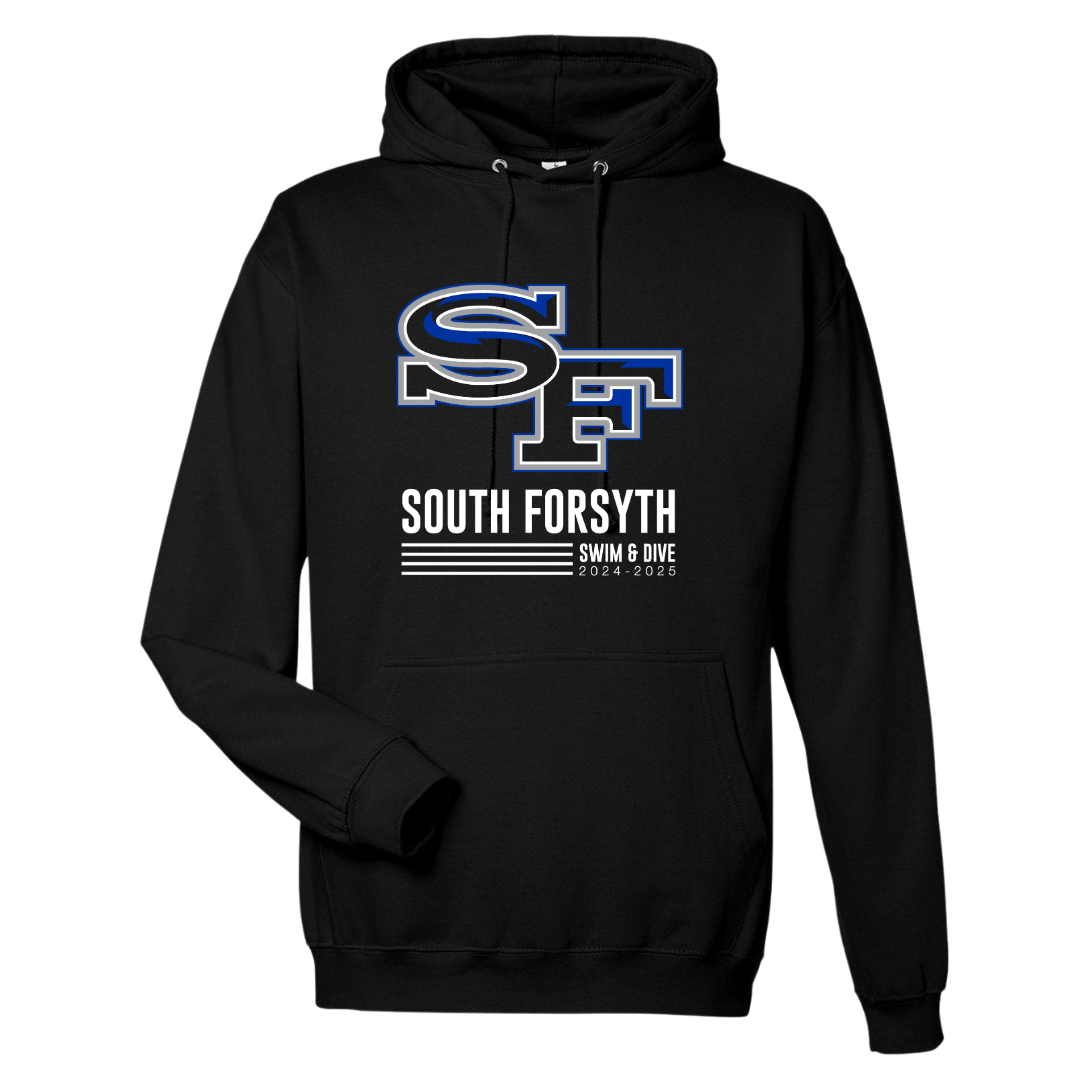 Medium Weight Unisex Hooded Sweatshirt SF Logo (Customized) - South Forsyth