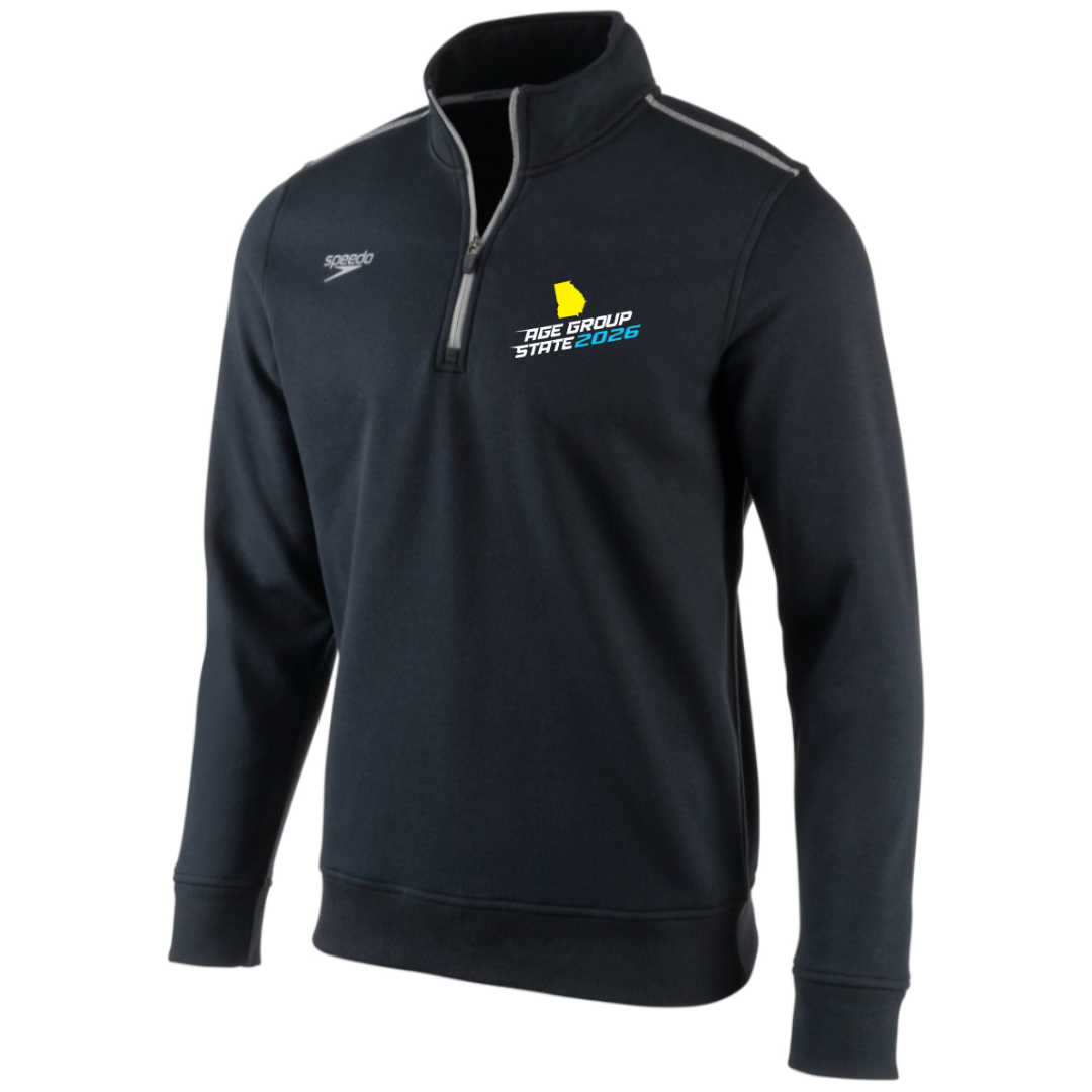 Speedo 1/4 Zip Fleece Sweatshirt (Heat Press) - 2026 GA Age Group Championship