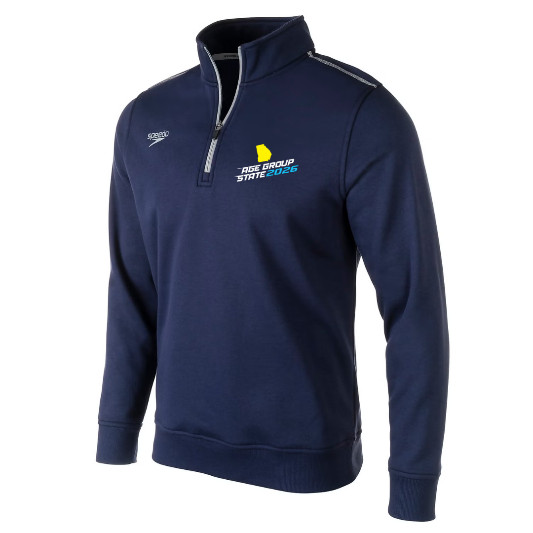 Speedo 1/4 Zip Fleece Sweatshirt (Heat Press) - 2026 GA Age Group Championship
