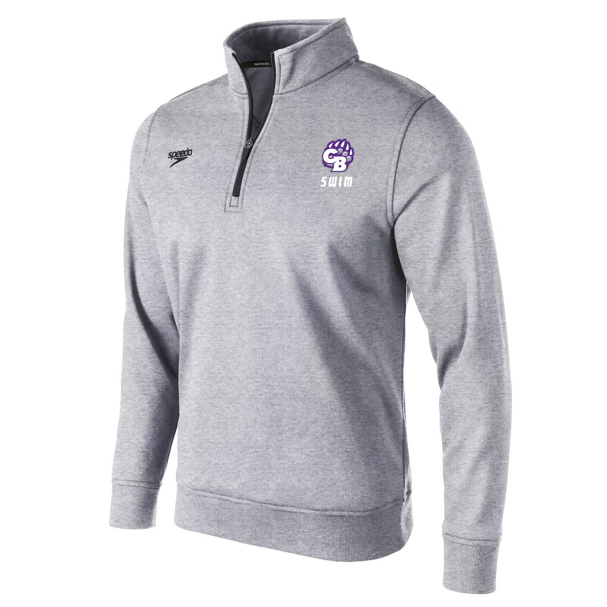 Speedo 1/4 Zip Fleece Sweatshirt (Customized) - Cherokee Bluff