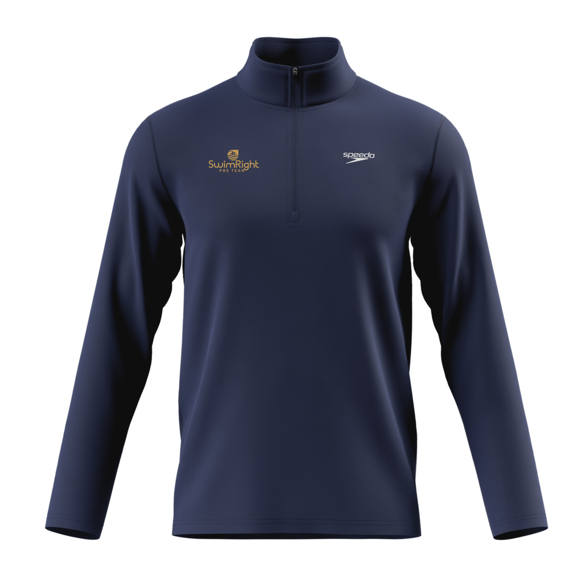 Speedo Unisex Lightweight Jersey 1/4 Zip (Customized) - SwimRight LA Pre Team