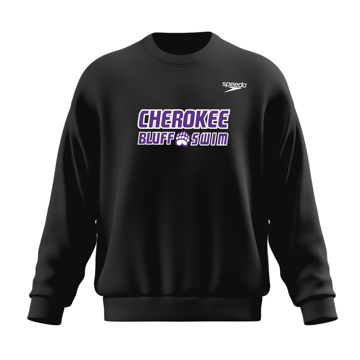 Speedo Unisex Team Crew (Customized) - Cherokee Bluff