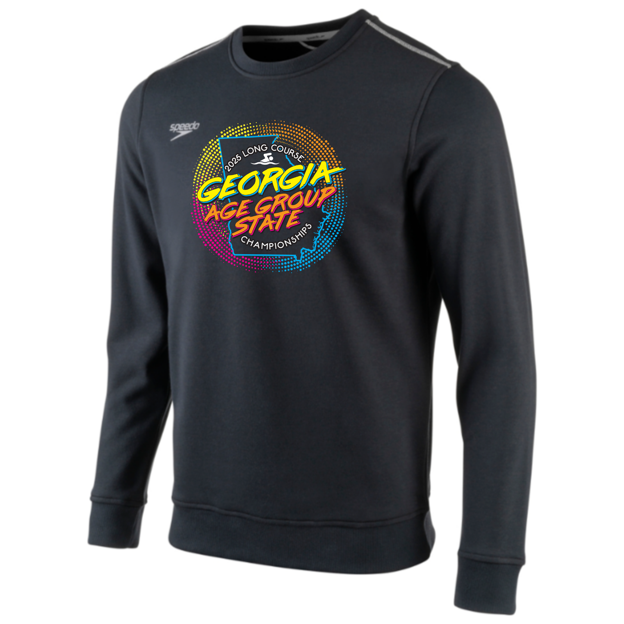 Speedo Fleece Crew Neck Sweatshirt (Customized) - LC Age Group State