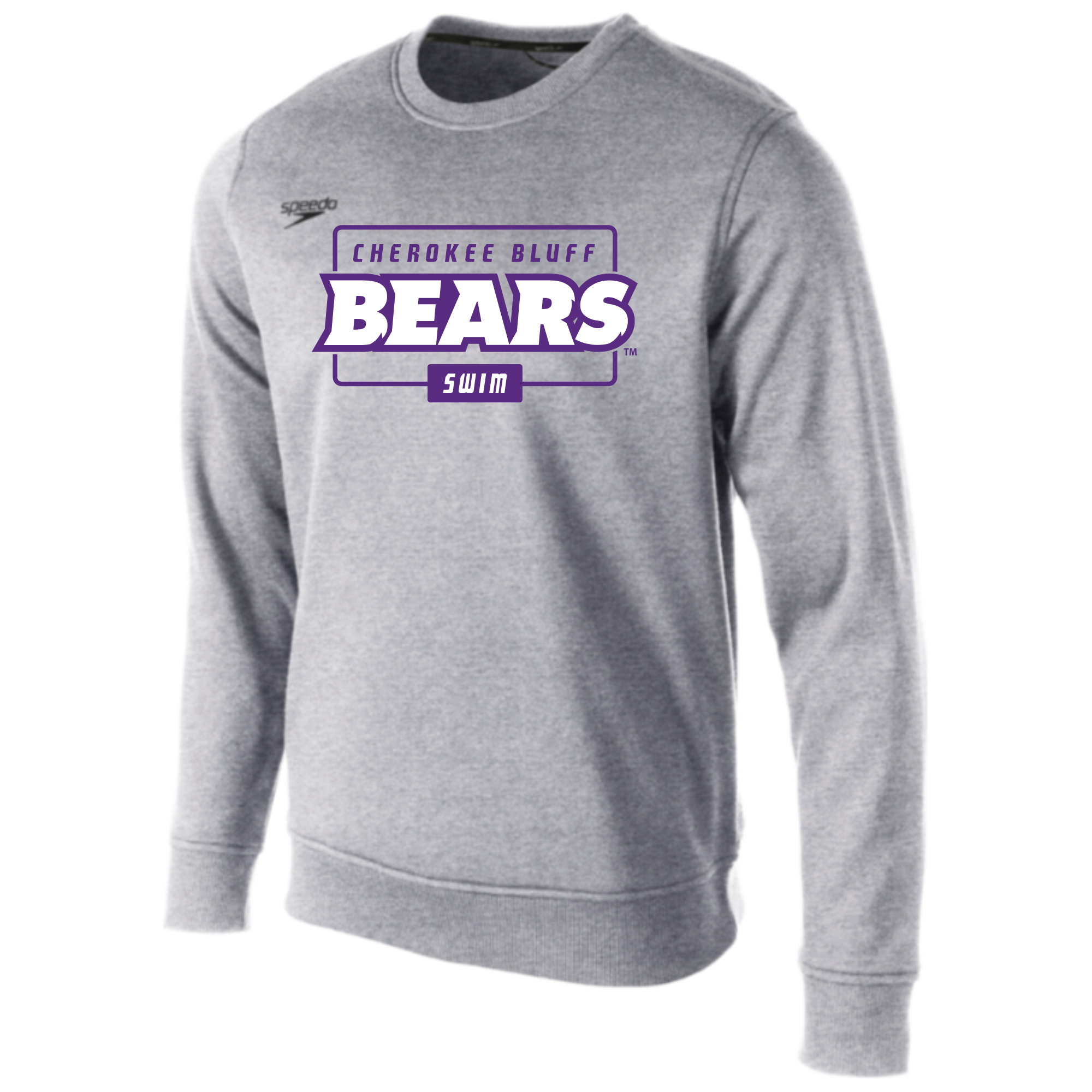 Speedo Fleece Crew Neck Sweatshirt (Customized) - Cherokee Bluff