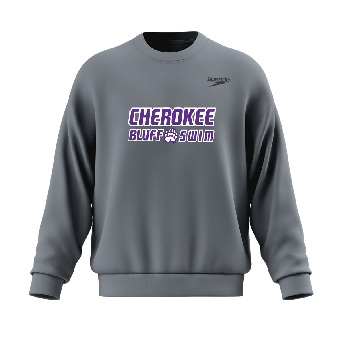 Speedo Unisex Team Crew (Customized) - Cherokee Bluff