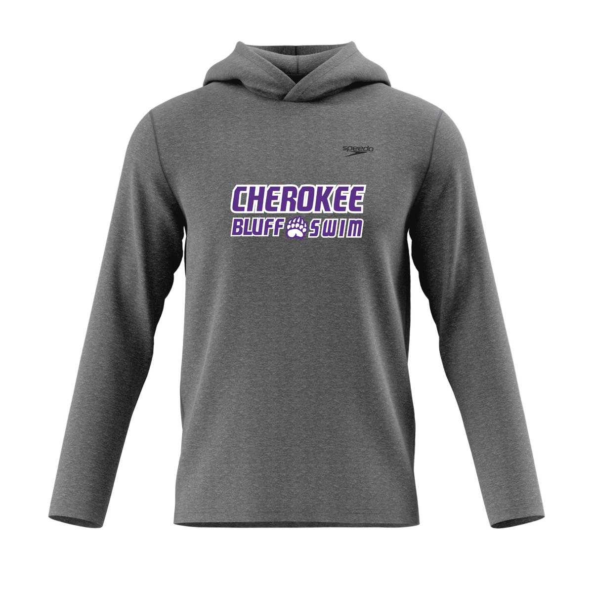 Speedo Unisex Lightweight Jersey Hoodie (Customized) - Cherokee Bluff