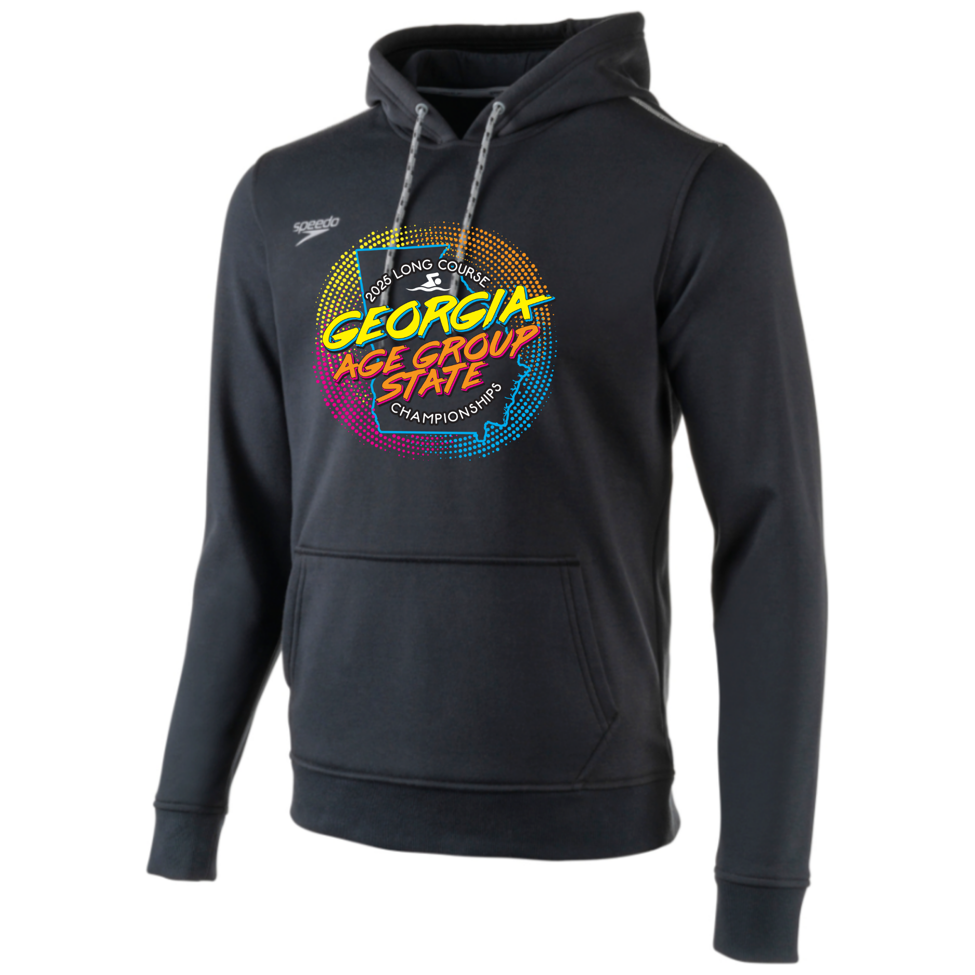 Speedo Unisex Hooded Sweatshirt (Customized) - LC Age Group State