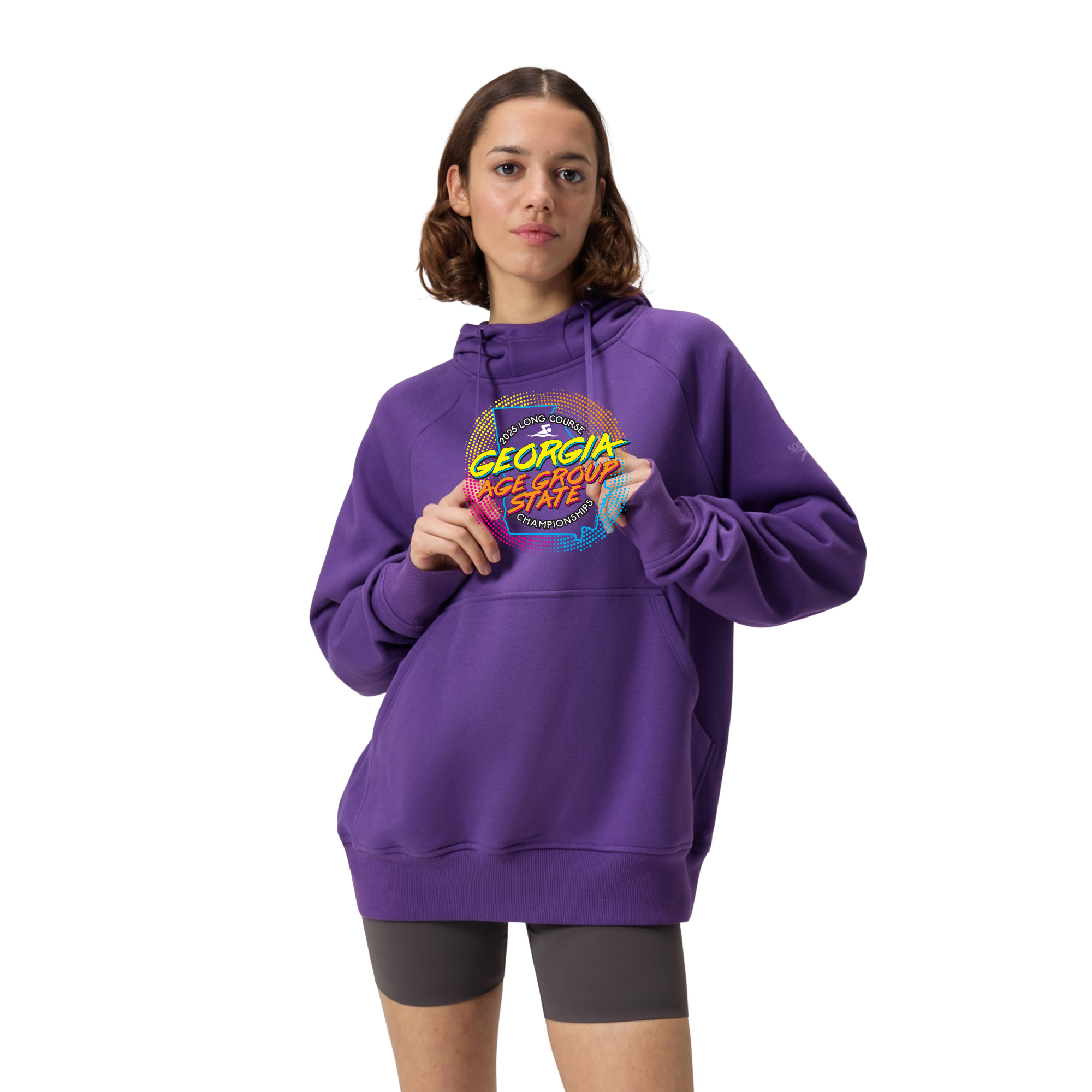 Speedo Unisex Hooded Sweatshirt (Customized) - LC Age Group State