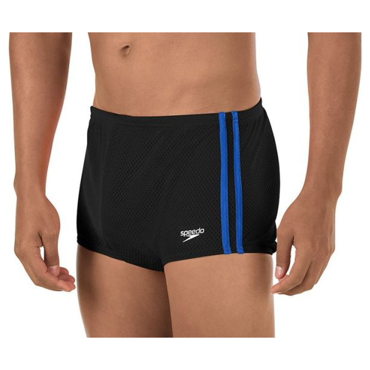 Speedo Poly Mesh Square Legs Training Drag Suit