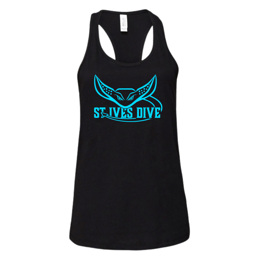 Ladies' Racer Back Tank (Customized) - St Ives Dive