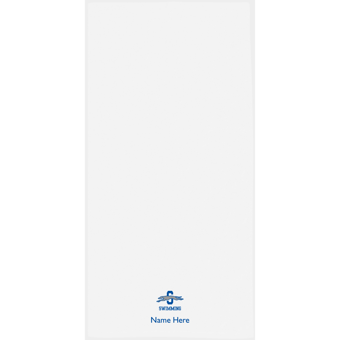 34" x 70" Velour Towel (Customized) - Statesville