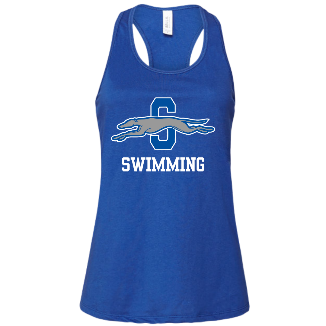 Ladies Racerback Flowy Tank (Customoized) - Statesville