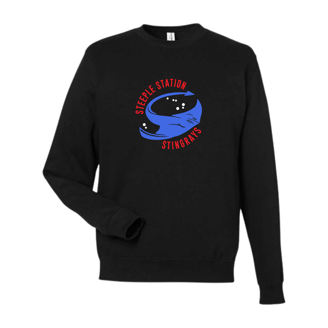 Fleece Crew Neck Sweatshirt (Customized) - Steeple Station