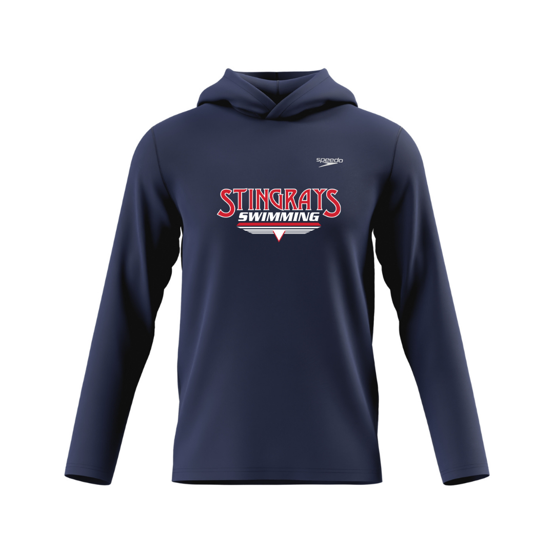 Speedo Unisex Lightweight Jersey Hoodie (Customized) - Stingrays Swimming